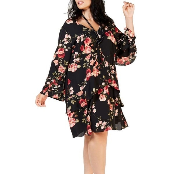 Robbie Bee Dresses & Skirts - Signature by Robbie Bee Plus Size Chiffon Dress